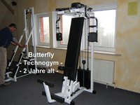 Technogym, Butterfly reverse, Rowing Torso,